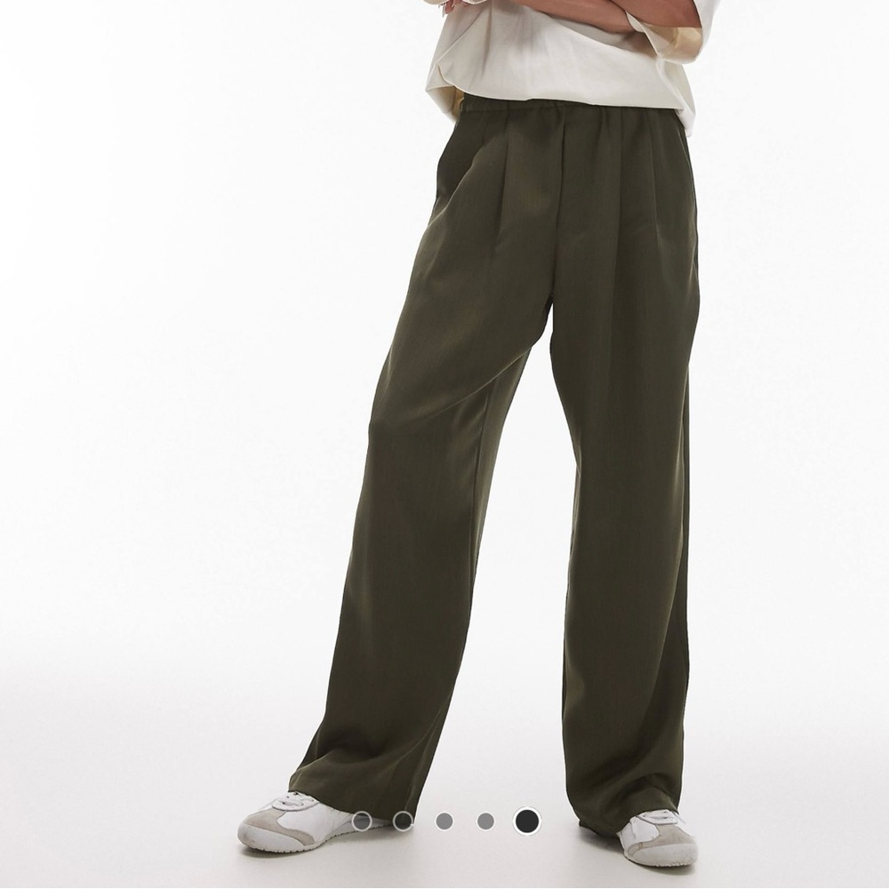 Topshop Khaki Trousers